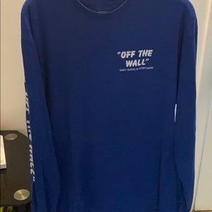 Vans long sleeve tee